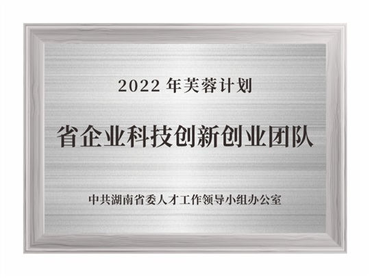 2022年芙蓉計(jì)劃省企業(yè)科技創(chuàng)新創(chuàng)業(yè)團(tuán)隊(duì)